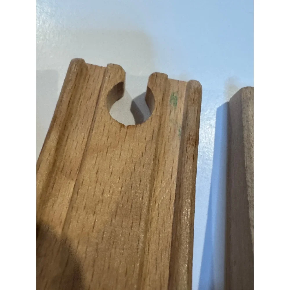 Vintage BRIO Wooden Train Track Lot Curved‎ Track Pieces Replacement Parts